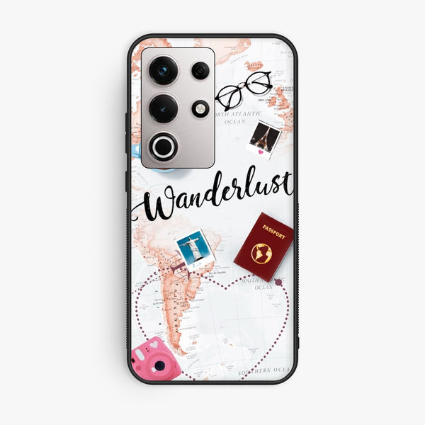Itel S25 Ultra - World Journey - Premium Metal Printed Soft Bumper Shock Proof Case