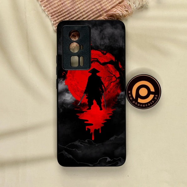 Xiaomi Redmi K60 Pro - Ninja Design 3 - Premium Metal Printed Soft Bumper Shock Proof Case