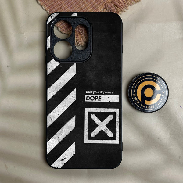 Oppo Reno 16 - Trust Your Dopeness - Premium Metal Printed Soft Bumper Shock Proof Case