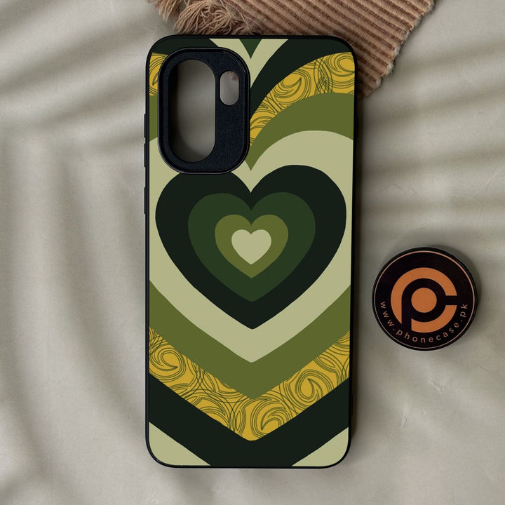 OnePlus Ace 6 - Heart 2.0 Design 1 - Premium Metal Printed Soft Bumper Shock Proof Case