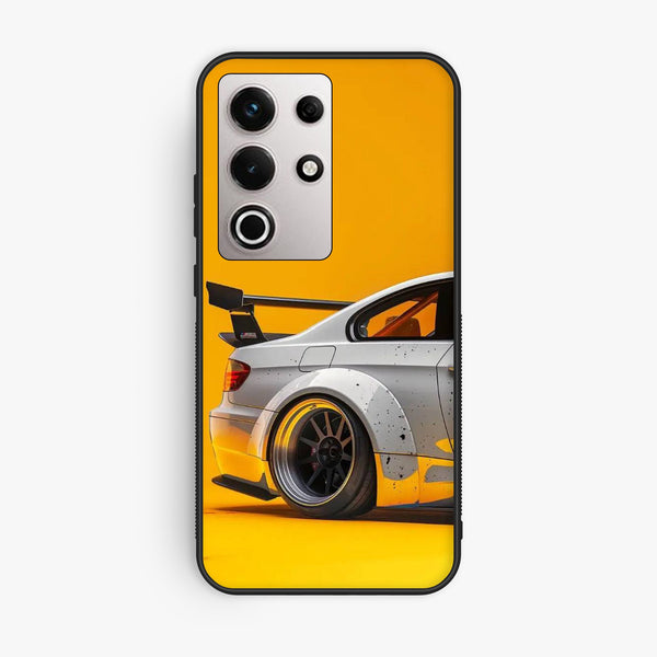 Itel S25 Ultra - M3 Gt2 Racing Car - Premium Metal Printed Soft Bumper Shock Proof Case
