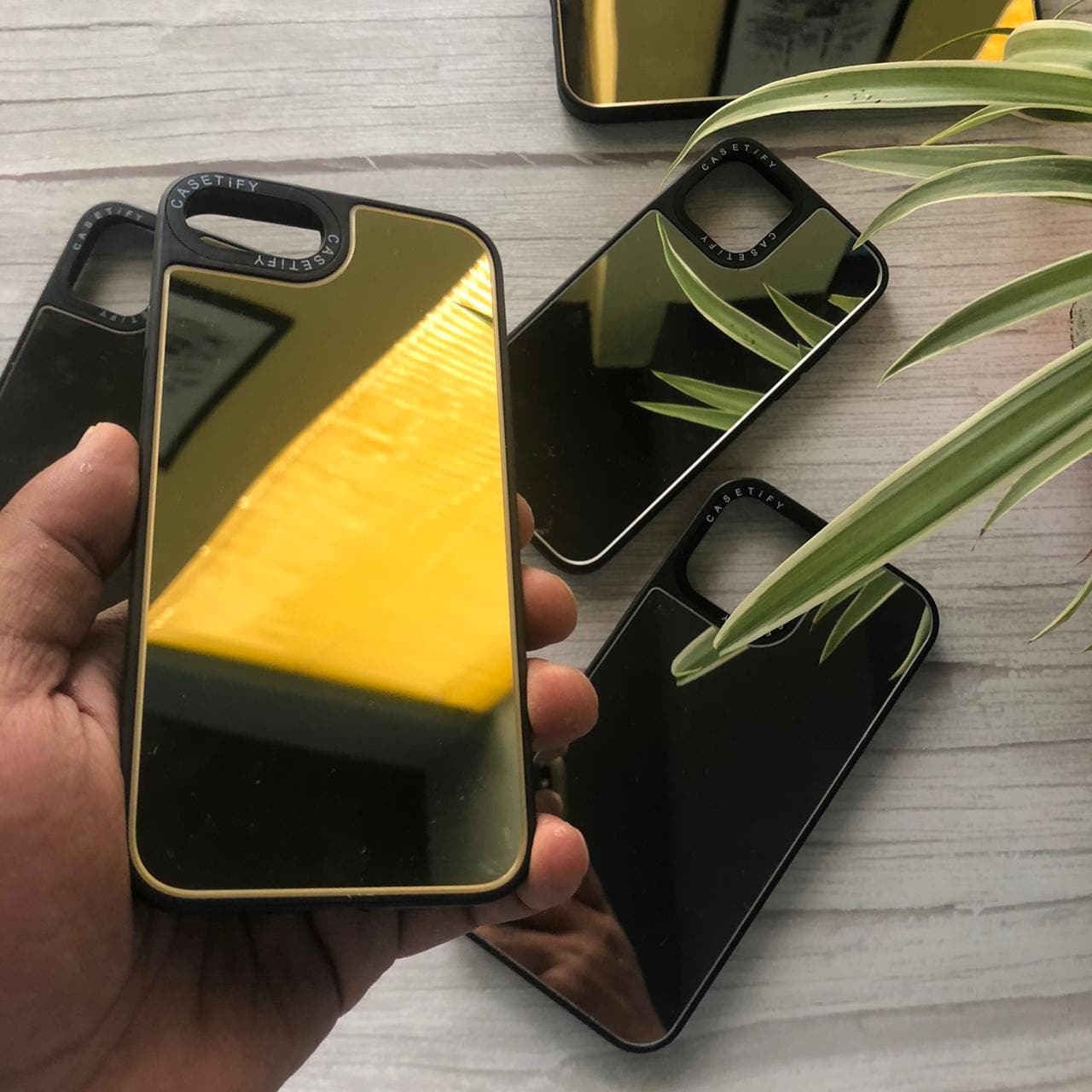 iPhone X/XS Casetify Mirror Bumper Case
