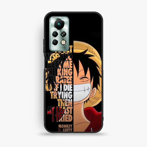 Infinix Note 11 Pro - Anime - Premium Metal Printed Soft Bumper Shock Proof Case