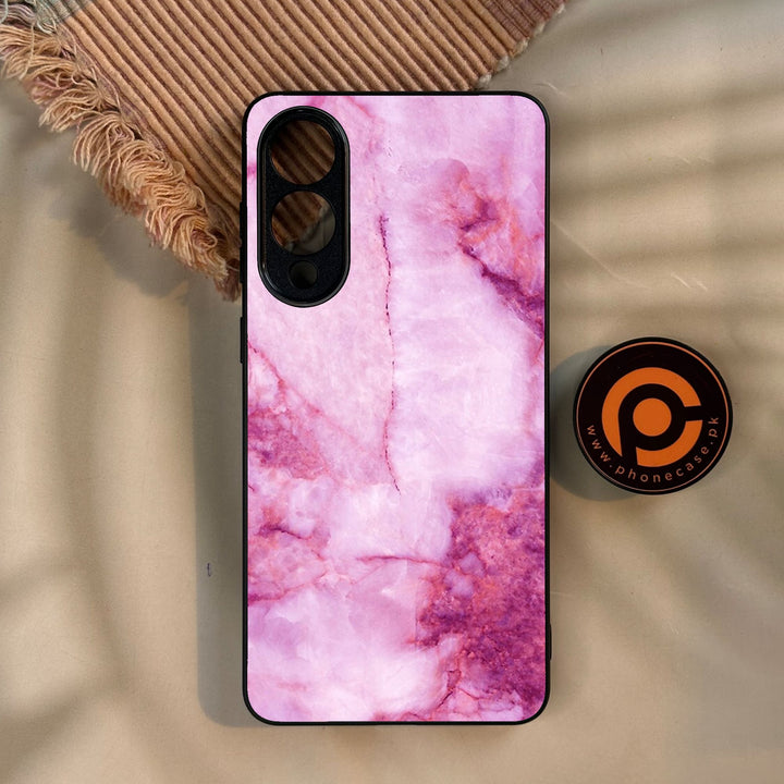 Galaxy S25 Edge - Pink Design 5 - Premium Metal Printed Soft Bumper Shock Proof Case