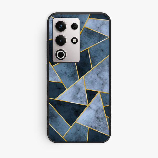 Itel S25 Ultra - Geometric Design 3 - Premium Metal Printed Soft Bumper Shock Proof Case
