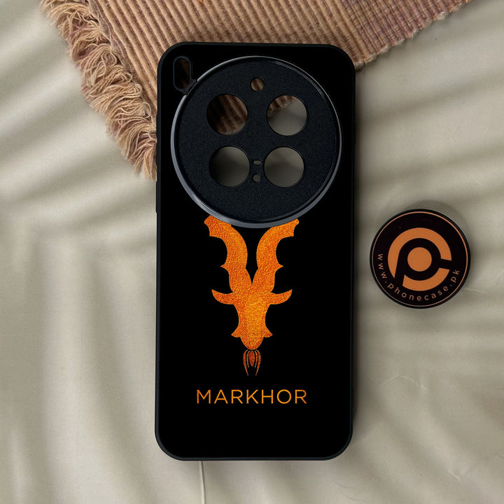 Vivo X300 Pro - Markhor Design 12 - Premium Metal Printed Soft Bumper Shock Proof Case