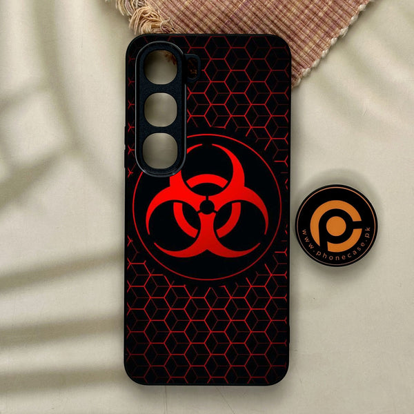 Vivo Y21d - Biohazard Design 8 - Premium Metal Printed Soft Bumper Shock Proof Case