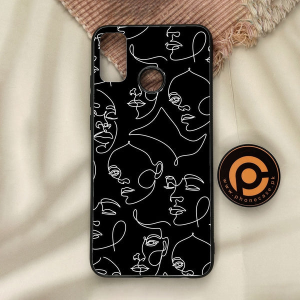 Honor 9X Lite - Girls Design 6 - Premium Metal Printed Soft Bumper Shock Proof Case