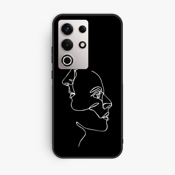 Itel S25 Ultra - Girls Design 5 - Premium Metal Printed Soft Bumper Shock Proof Case