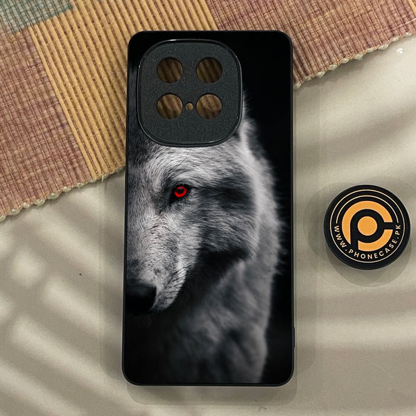 iQOO Z10 Turbo Pro - Wolf Design 10 - Premium Metal Printed Soft Bumper Shock Proof Case