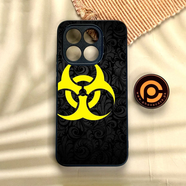 Xiaomi 15T - Biohazard Design 10 - Premium Metal Printed Soft Bumper Shock Proof Case