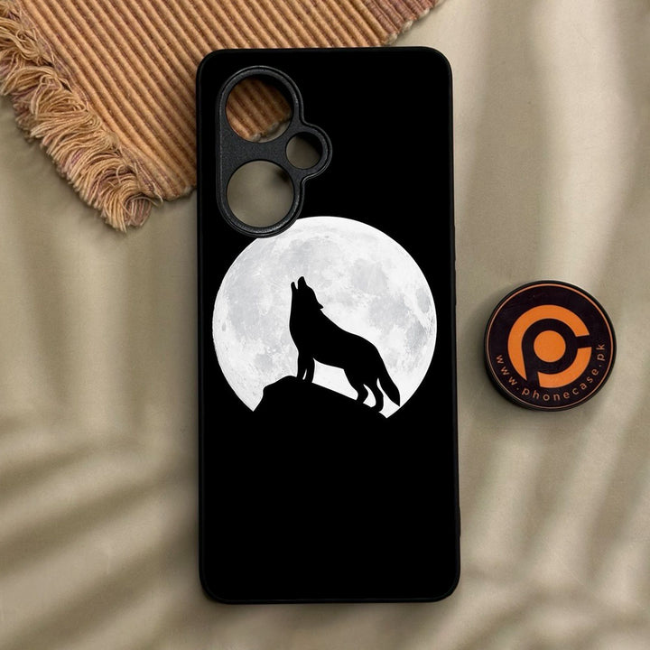 Oneplus Nord CE 3 Lite - Wolf Design 3 - Premium Metal Printed Soft Bumper Shock Proof Case
