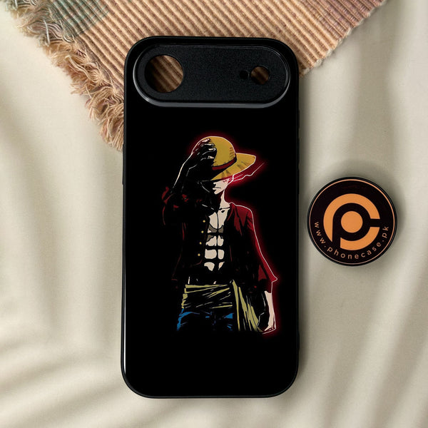 iPhone Air - Anime Series Design 5 - Premium Metal Printed Soft Bumper Shock Proof Case