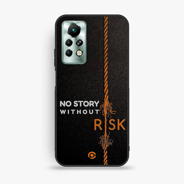 Infinix Note 11 Pro - The Risk Taker - Premium Metal Printed Soft Bumper Shock Proof Case