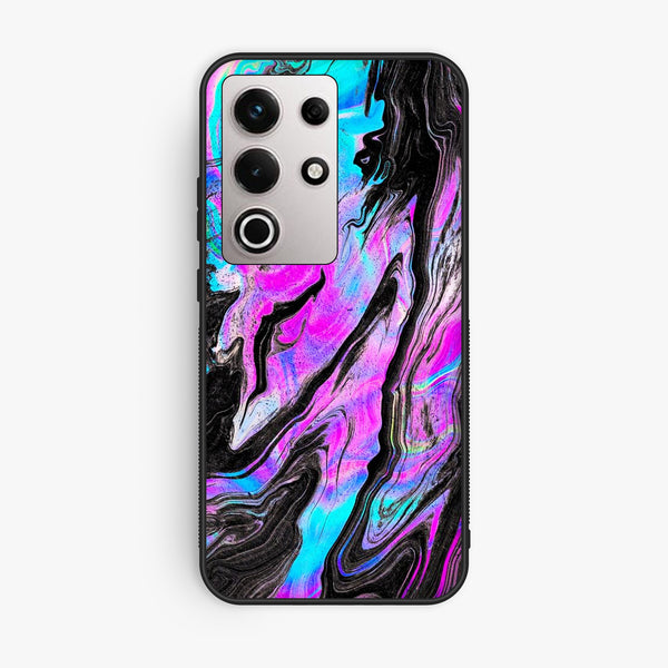 Itel S25 Ultra - Cosmic Inferno - Premium Metal Printed Soft Bumper Shock Proof Case