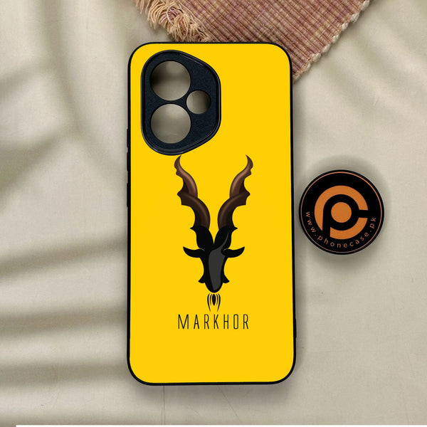 Honor 400 - Markhor Design 1 - Premium Metal Printed Soft Bumper Shock Proof Case