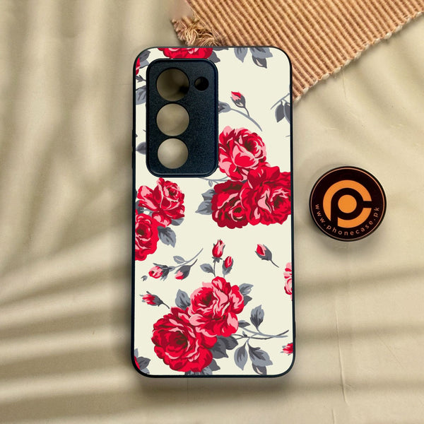 Xiaomi Redmi 15 - Floral Series Design 8 - Premium Metal Printed Soft Bumper Shock Proof Case