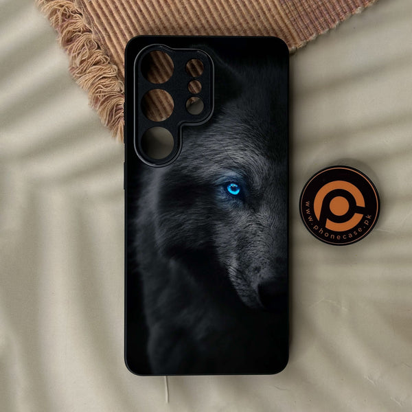 Samsung Galaxy S26 Ultra - Wolf Design 9 - Premium Metal Printed Soft Bumper Shock Proof Case