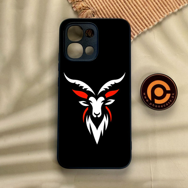 Oppo A6 Pro - Minimalistic Design 4 - Premium Metal Printed Soft Bumper Shock Proof Case