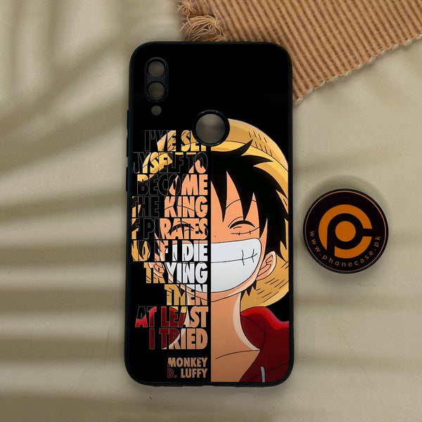 Redmi Note 7 - Anime - Premium Metal Printed Soft Bumper Shock Proof Case