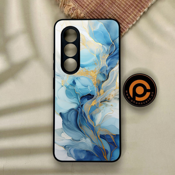 Itel S25 - Liquid Design 1 - Premium Metal Printed Soft Bumper Shock Proof Case