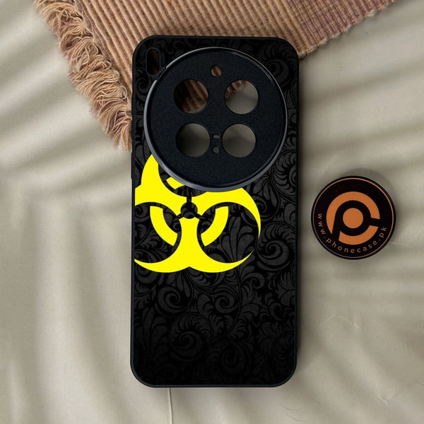 Vivo X300 Pro - Biohazard Design 10 - Premium Metal Printed Soft Bumper Shock Proof Case