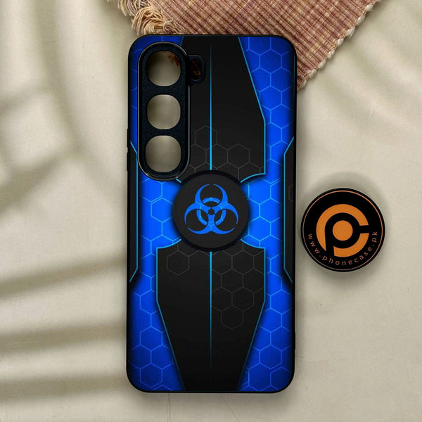 Vivo Y21d - Biohazard Design 1 - Premium Metal Printed Soft Bumper Shock Proof Case