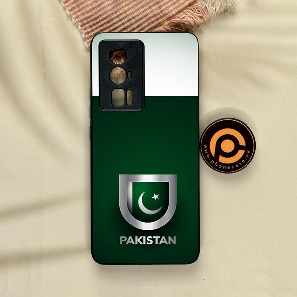Xiaomi Redmi K60 Pro - Pakistan Design 4 - Premium Metal Printed Soft Bumper Shock Proof Case