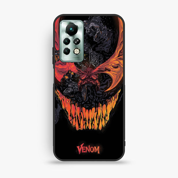 Infinix Note 11 Pro - Venom Case - Premium Metal Printed Soft Bumper Shock Proof Case