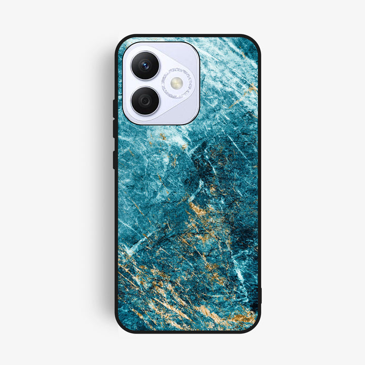 Honor X60i - Blue 2.0 Design 10 - Premium Metal Printed Soft Bumper Shock Proof Case