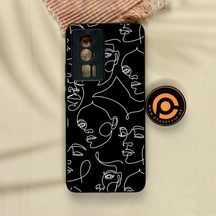 Xiaomi Poco F5 Pro - Girls Design 6 - Premium Metal Printed Soft Bumper Shock Proof Case