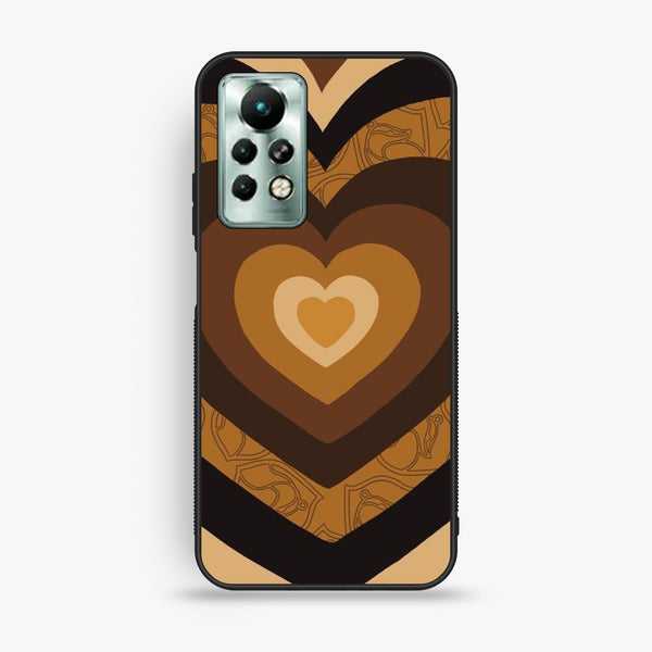 Infinix Note 11 Pro - Heart 2.0 Design 5 - Premium Metal Printed Soft Bumper Shock Proof Case