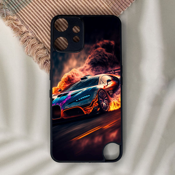 Nothing CMF Phone 2 Pro - Racing Design 4 - Premium Metal Printed Soft Bumper Shock Proof Case