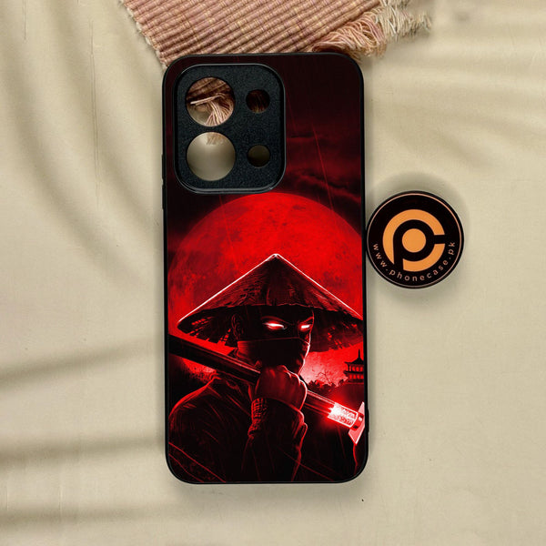 Xiaomi Redmi 15C - Ninja Design 2 - Premium Metal Printed Soft Bumper Shock Proof Case