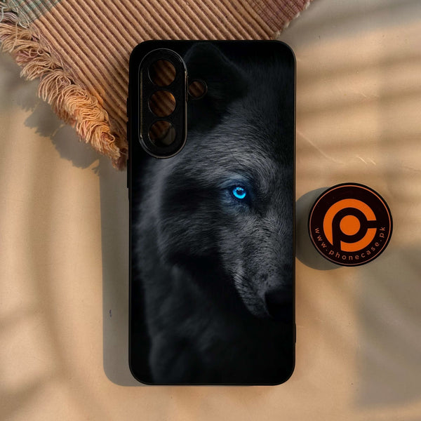 Samsung Galaxy A57 5G - Wolf Design 9 - Premium Metal Printed Soft Bumper Shock Proof Case