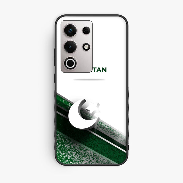 Itel S25 Ultra - Pakistan Design 10 - Premium Metal Printed Soft Bumper Shock Proof Case