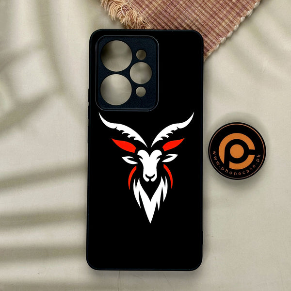 Realme 15 - Minimalistic Design 4 - Premium Metal Printed Soft Bumper Shock Proof Case