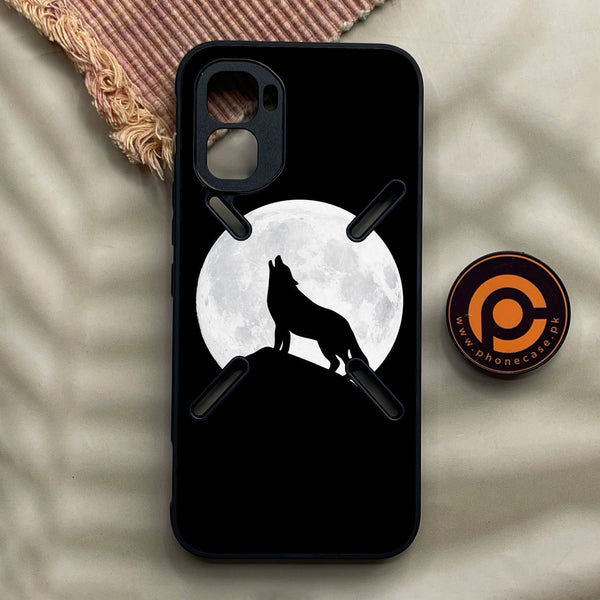 Infinix GT 50 Pro - Wolf Design 3 - Premium Metal Printed Soft Bumper Shock Proof Case