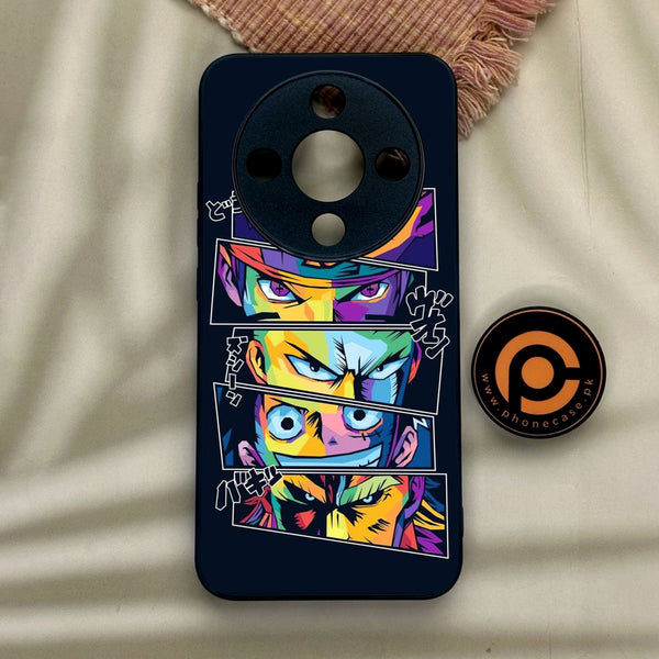 Honor x9d - Anime 2.0 Design 8 - Premium Metal Printed Soft Bumper Shock Proof Case