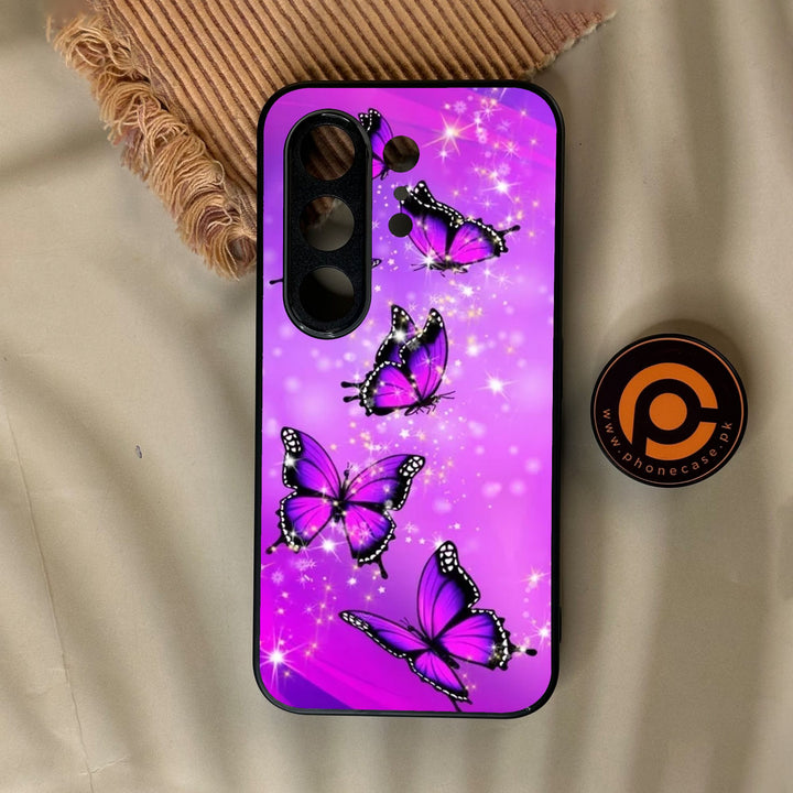 Tecno Camon 50 4G - Butterflies Design 8 - Premium Metal Printed Soft Bumper Shock Proof Case