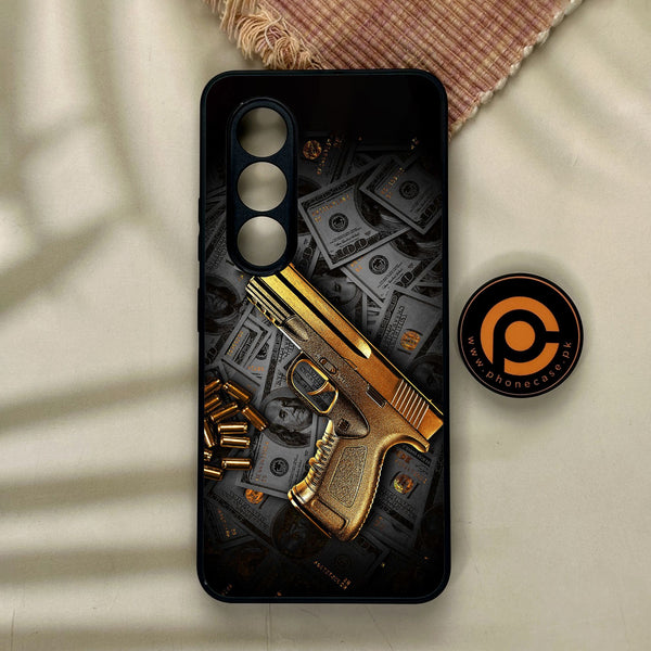 Itel S25 - Dollar Design 7 - Premium Metal Printed Soft Bumper Shock Proof Case