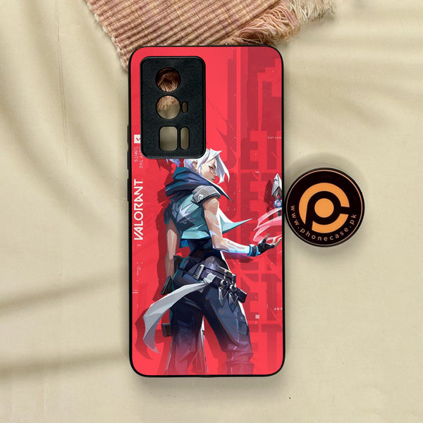 Xiaomi Redmi K60 Pro - Battle-Ready Design 5 - Premium Metal Printed Soft Bumper Shock Proof Case