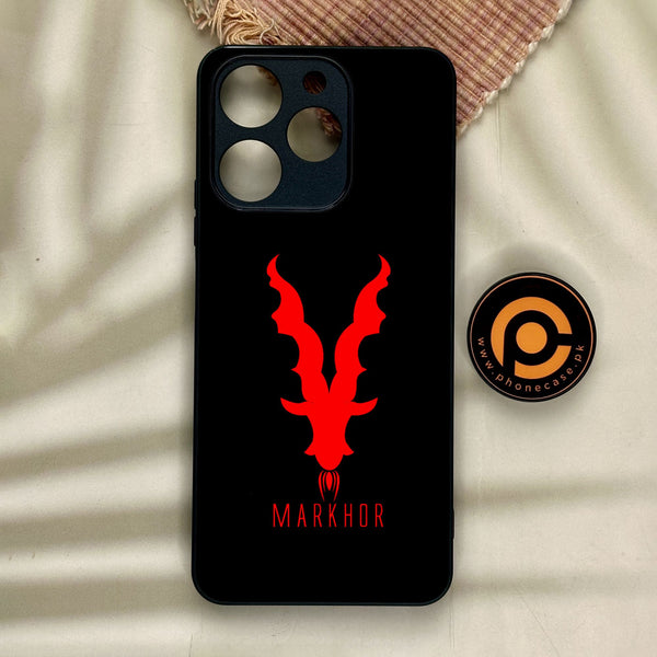 Realme Note 70 - Markhor Design 10 - Premium Metal Printed Soft Bumper Shock Proof Case