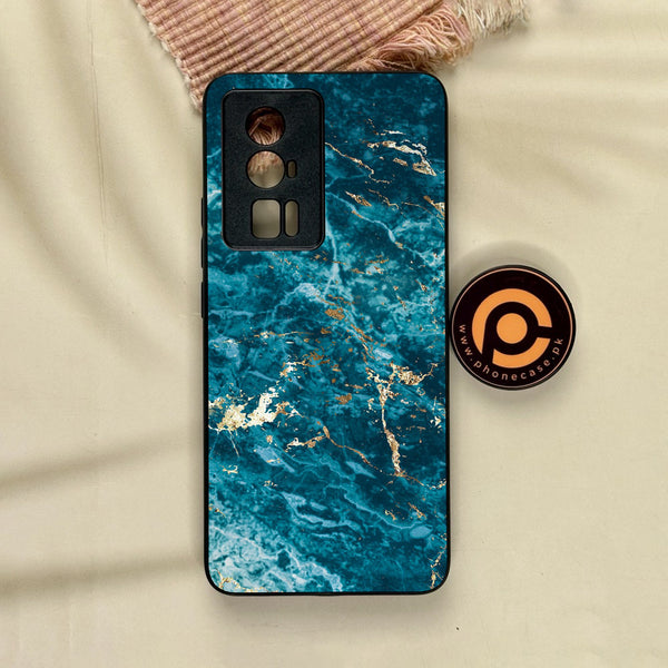 Xiaomi Redmi K60 Pro - Blue 2.0 Design 1 - Premium Metal Printed Soft Bumper Shock Proof Case