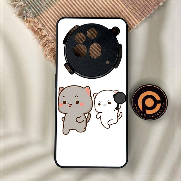 Nothing Phone 3a Pro - Cute Bubu Dudu Design 8 - Premium Metal Printed Soft Bumper Shock Proof Case