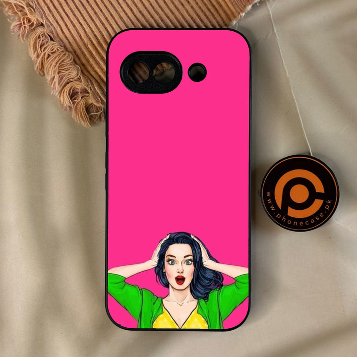 Google Pixel 10A - Anime Girls Design 10 - Premium Metal Printed Soft Bumper Shock Proof Case