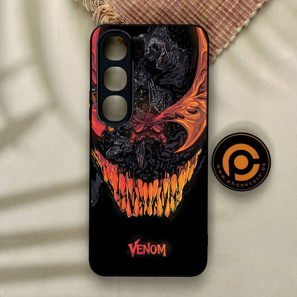 Vivo Y21d - Venom Case - Premium Metal Printed Soft Bumper Shock Proof Case