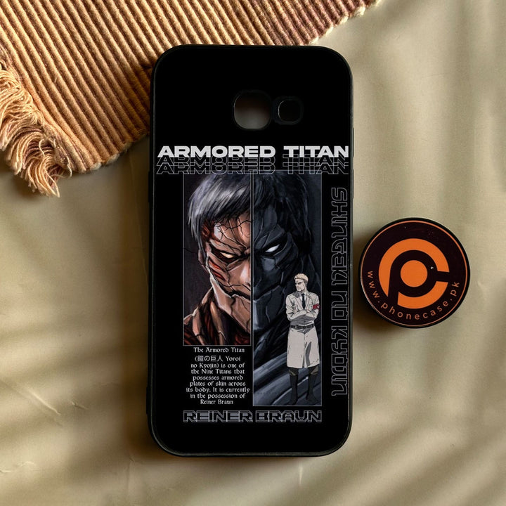 Galaxy A5 2017 - Battlefront Design 9 - Premium Metal Printed Soft Bumper Shock Proof Case