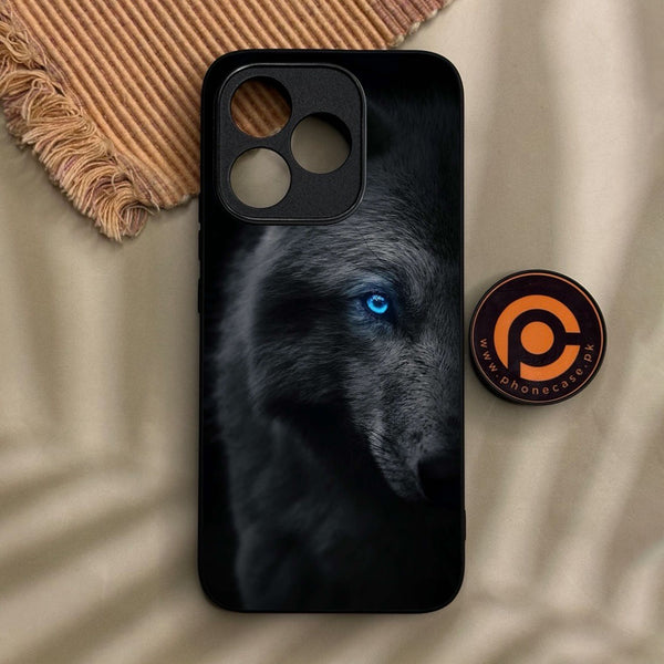 Honor 400 Lite - Wolf Design 9 - Premium Metal Printed Soft Bumper Shock Proof Case