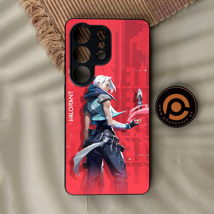 Samsung Galaxy S26 Ultra - Battle-Ready Design 5 - Premium Metal Printed Soft Bumper Shock Proof Case